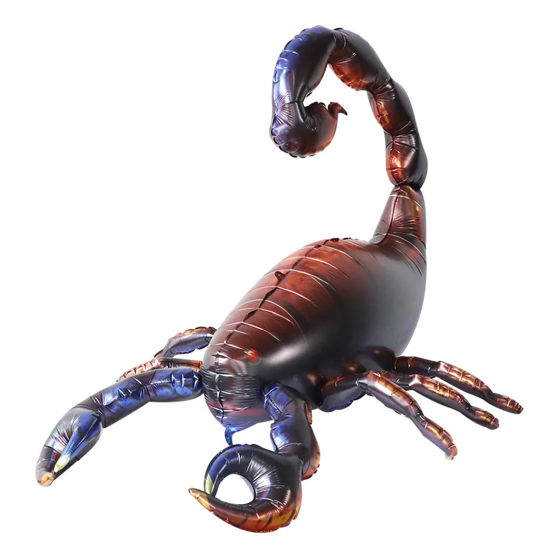 

3D Большой размер 80*120*85 см гигантский скорпион насекомые воздушные шары Веном страшная катушка биологии Игрушки для мальчиков на Хэллоуин искусственное украшение Globos
