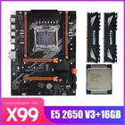 Материнская плата Kllisre X99 D4, процессор Xeon E5 2650 V3 LGA2011-3 2X8 ГБ = 16 Гб 2666 МГц DDR4