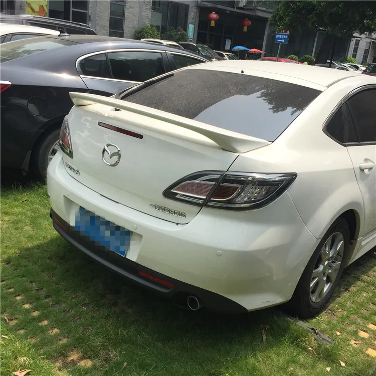 Спойлер для Mazda 6 2006 2013 Mazda6 Sedan RYDK спойлер из АБС пластика цветное заднее крыло