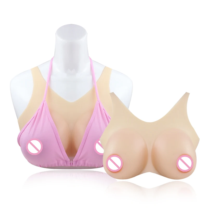 Suitable for Cross-dressers Cross-dressing Queen Queen Costume Large Artificial Silicone Fake Chest Upgraded Version