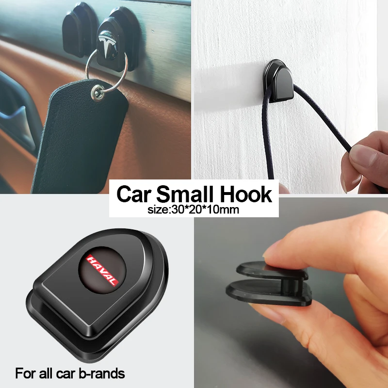 

4pcs Car Seat Hook Trumpet Logo Black for Jeep Grand Cherokee Wk2 Wj Wrangler Jl Jk Compass 2022 Patriot Renegade Accessories