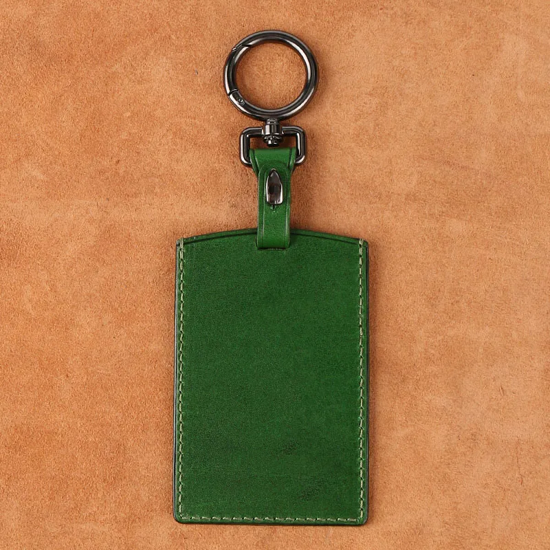 

Leather Key Card Holder Protector Cover Key Chain For Tesla Model 3 Key Case For Car Key Case Key Ring Bag Chain