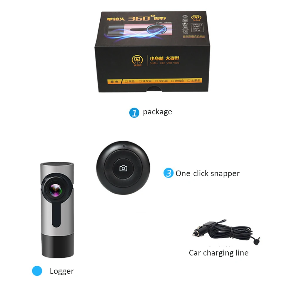 Автомобильный видеорегистратор G6 мобильный беспроводной Wi Fi парковочный