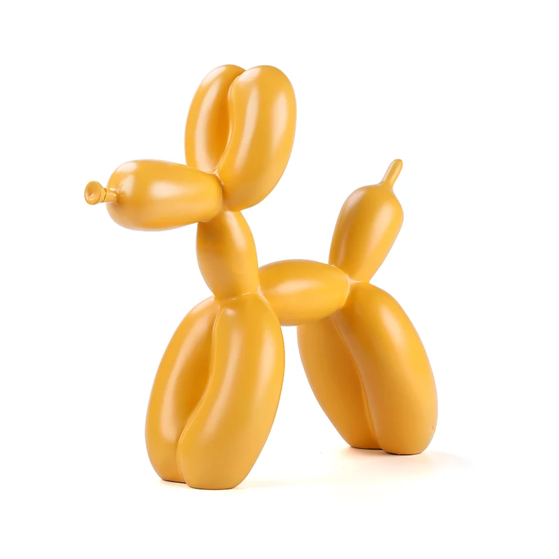 yellow Jeff koons воздушные шары собаки скульптуры офис украшения дома аксессуары современное искусство Смола украшения Ремесло - Цвет: yellow