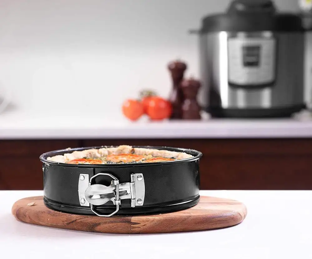 7in18cm Round Honeycomb Cake Mould Non-stick Bottom Live Buckle Mold Hurricane Baking Utensils tray Air fryer | Бытовая техника