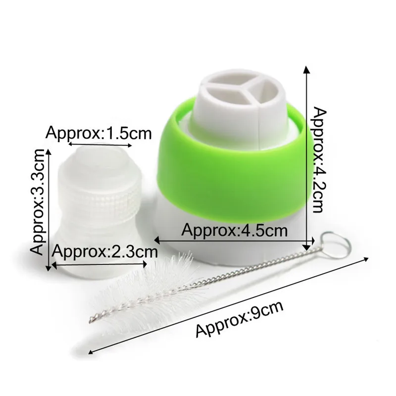 BRIDAY 3 цвета формы для выпечки торт крем украшения сумки конвертер кекс печенье