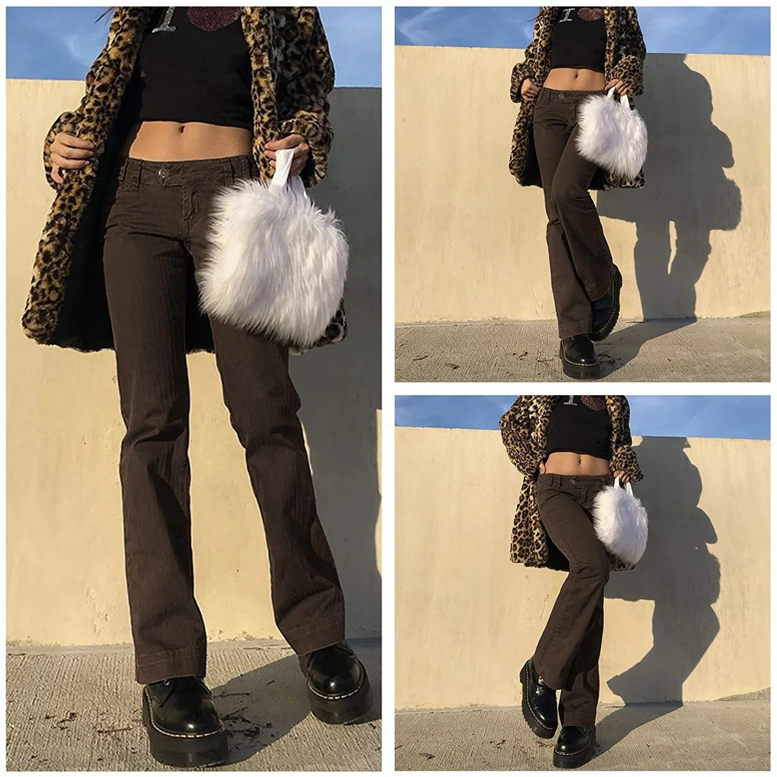 

Women's Denim Pants Straight-leg Casual Sexy Slimming Mid-rise Stretch Skinny Jeans Korean Fashion Slim Trousers Xams Gift