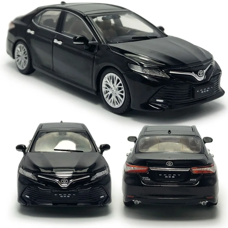 HOMMAT масштаб 1:43 2019 Toyota Camry модель автомобиля из сплава металла 1/43 литая Игрушечная