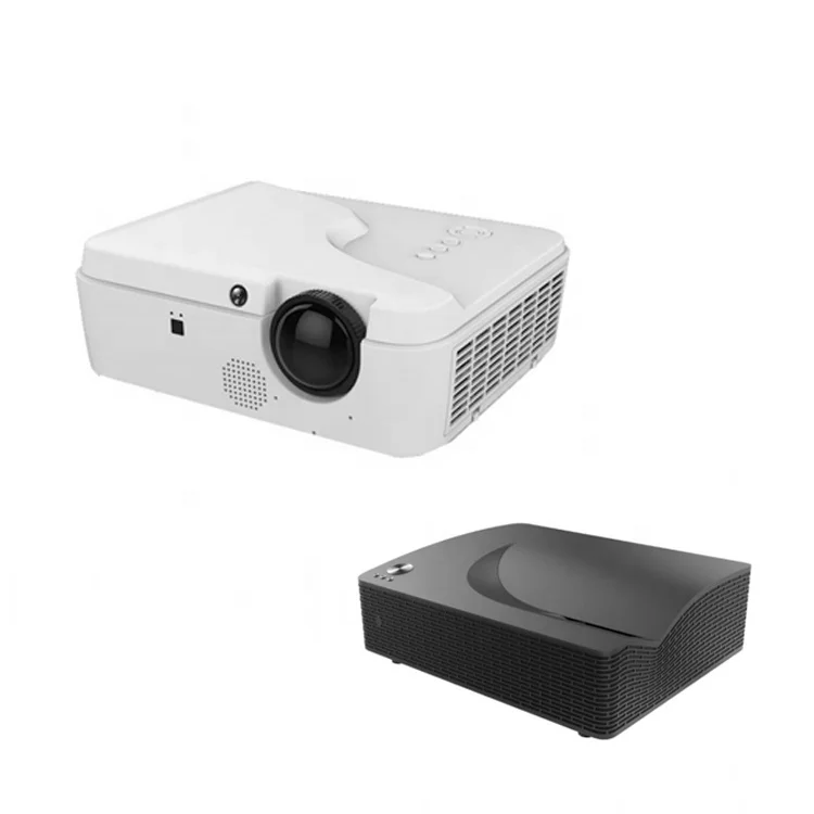 

Educational all in one 3D 4K super short throw projector with pc sound box whiteboard integrated for schools