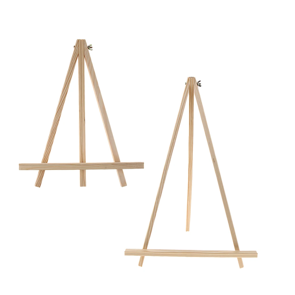 

Solid Wooden Holder Rack Stand For Photo Frames Jewelry Display Tray Holder