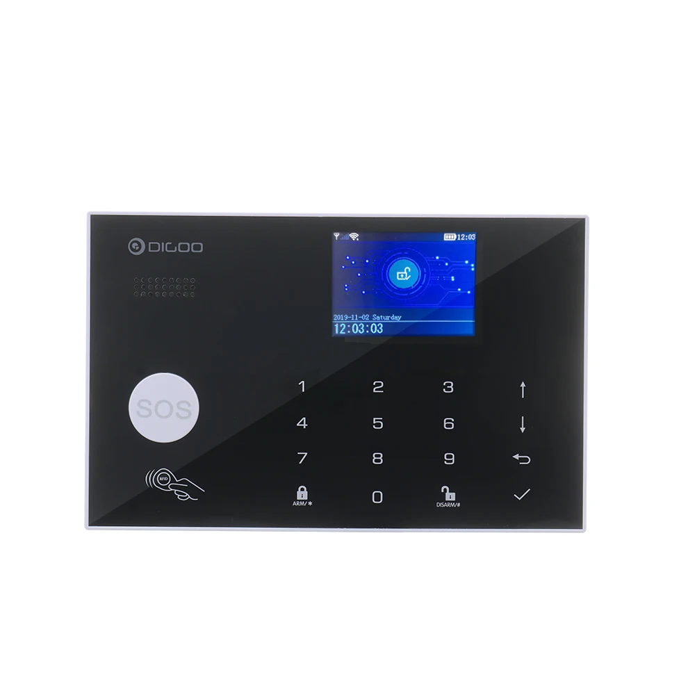 Система охранной сигнализации DIGOO беспроводная Wi Fi GSM с автоматическим