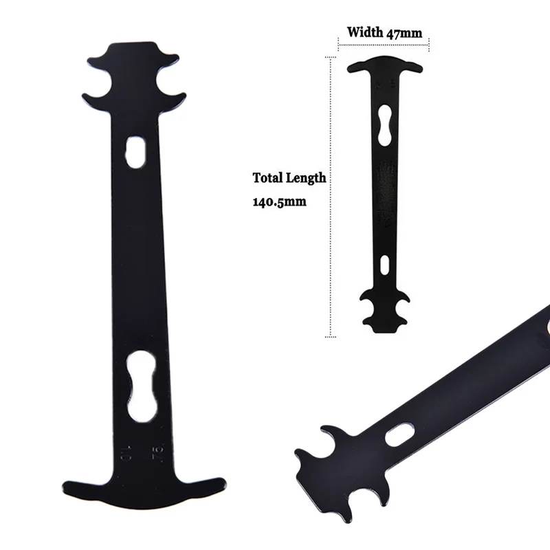 

1 шт. измерительная линейка для велосипедной цепи, индикатор износа велосипедной цепи, средство для проверки ремонта, 14 см x 4,7 см