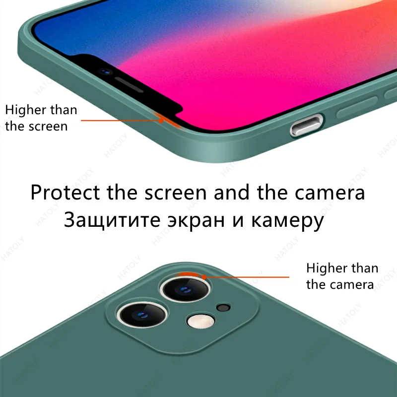 Новый квадратный силиконовый чехол для телефона Samsung A23 4G на обложке Galaxy a 23 SM-A235F