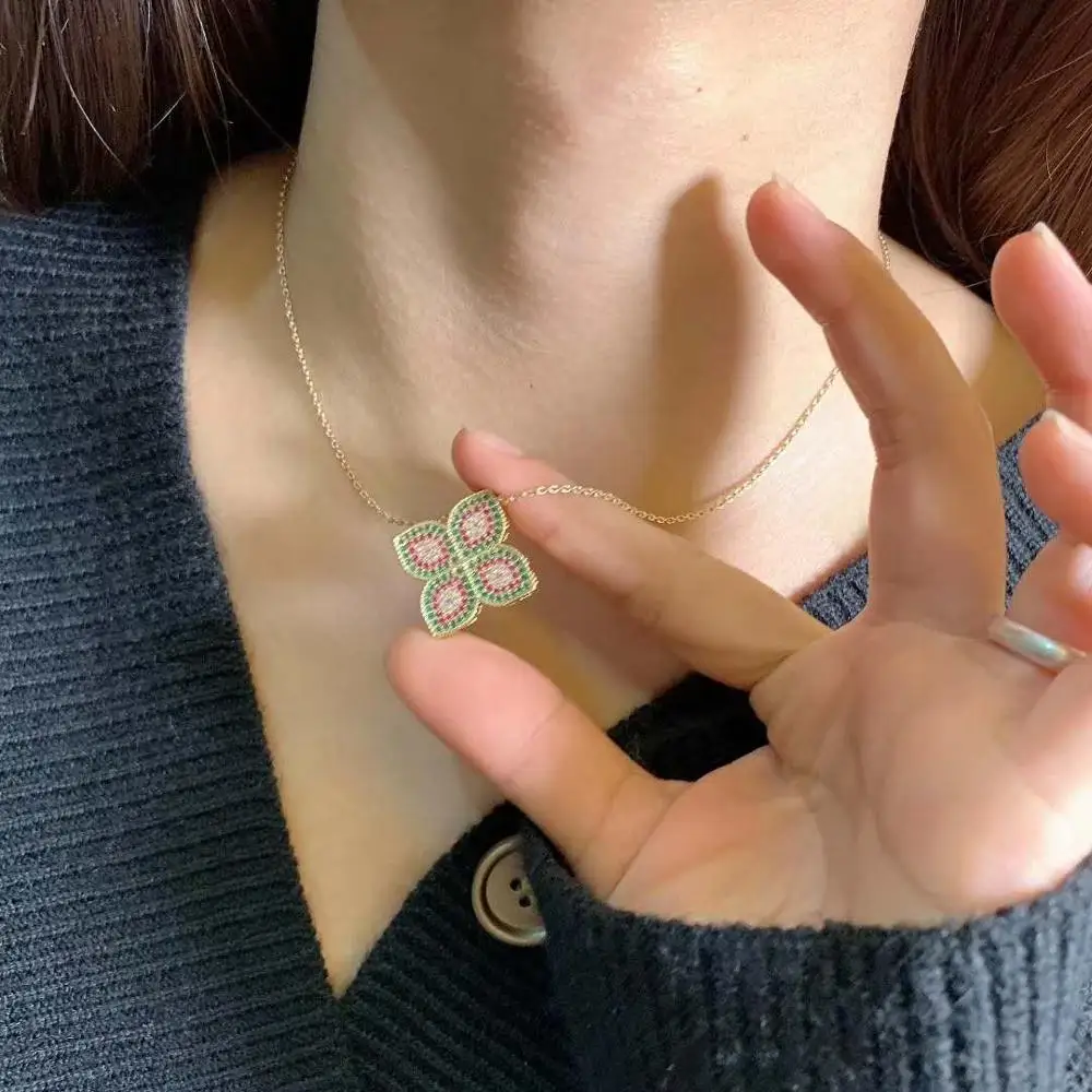 Женское Ожерелье с кулоном hiневесты свадебное ожерелье фианитом свадебный