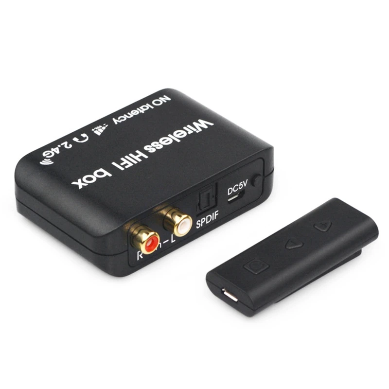 2 4G Беспроводная коробка Hi Fi передатчик Отправитель цифровой o музыкальный