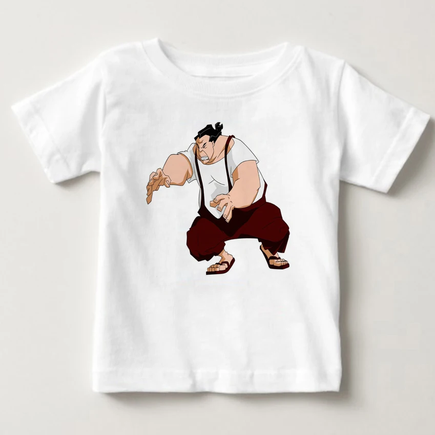 

Hot summer boys and girls t Jackie Chan Adventures Cartoon Animated Series T Shirt Jackie Chan Short Sleeve Round Neck Shirt MJ