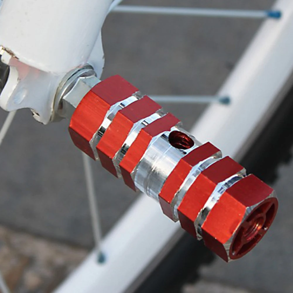 

Bicycle Accessories Bike Footrest Rear Pedals Universal Foot Pegs Mountain Bike Bicycle Pedals for BMX MTB Anti-slip Bicycle