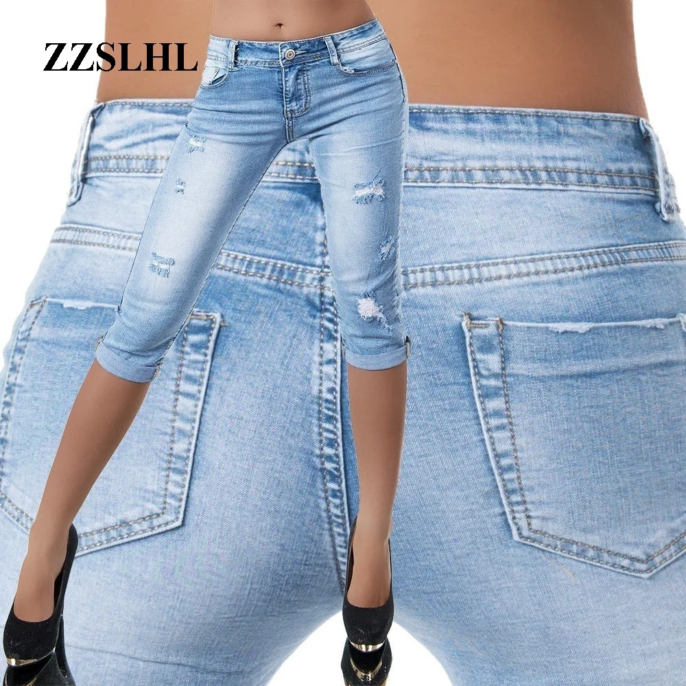 

Джинсы женские облегающие с карманами, в винтажном стиле, Размеры S-5XL