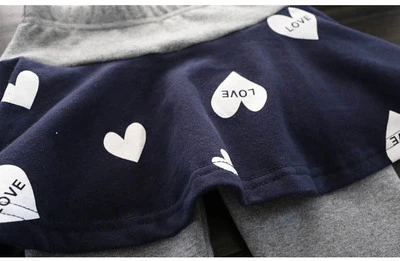 Весенне-осенние комплекты одежды для девочек новые модные детские хлопковые