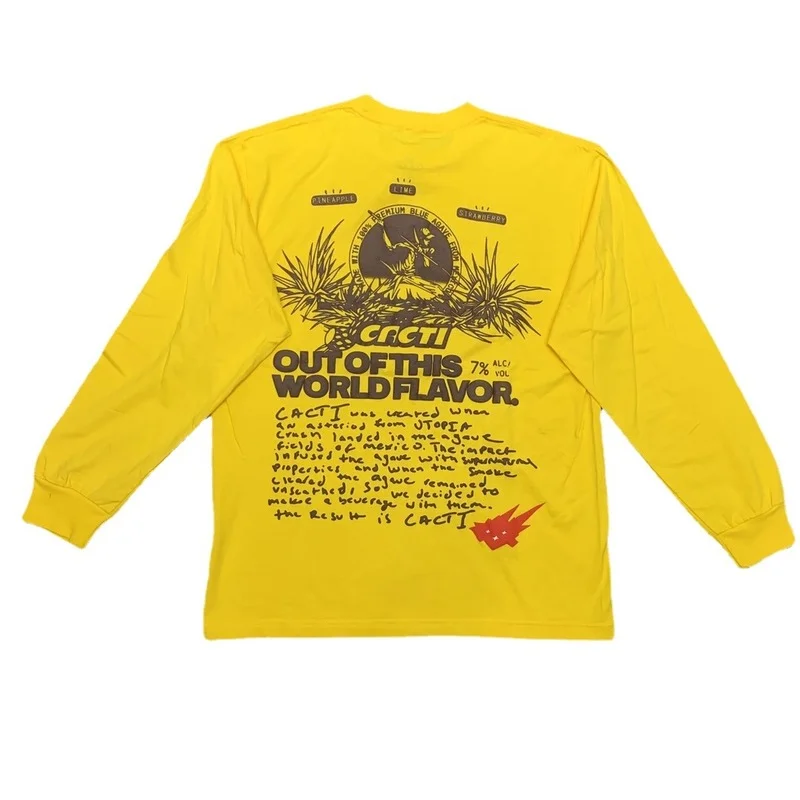 

22SS Logo Printing 100% Cotton EU Size Cactus Jack Hoodies Men Women Streetwear Four Seasons Xxxtentacion Skateboard