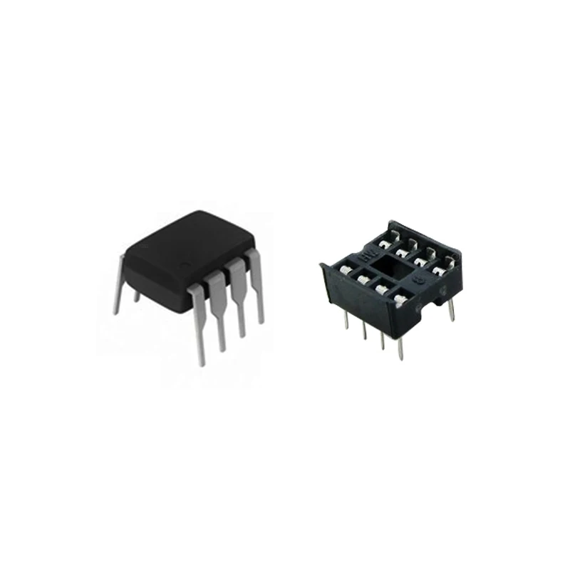

20pcs NE555 IC 555 & 8 Pin DIP Sockets (10 each) ic ne555 and Sockets DIP8 diy for arduino starter kit