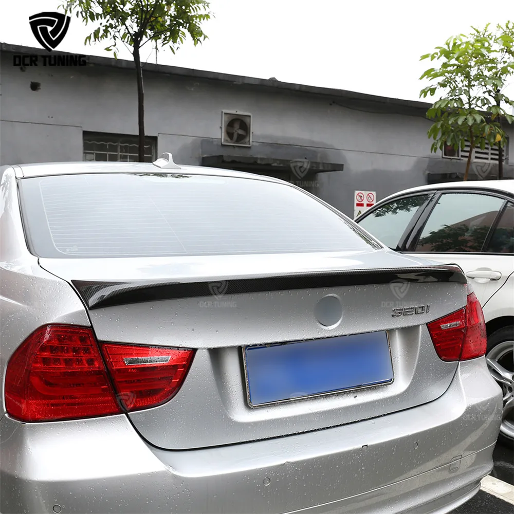 Спойлер для BMW E90 спойлер заднего багажника из углеродного волокна и M3 318i 320i 325i 330i