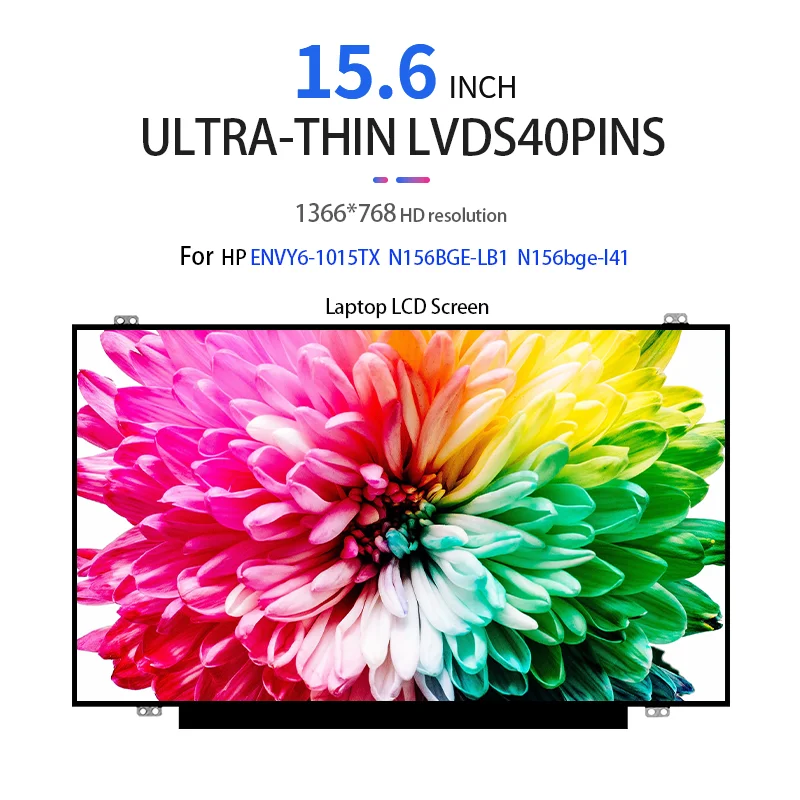 

15,6 дюймовый ЖК-экран для ноутбука IPS LVDS ДЛЯ HP ENVY6-1015TX N156BGE-LB1 1366*768 ультратонкая ЖК-панель