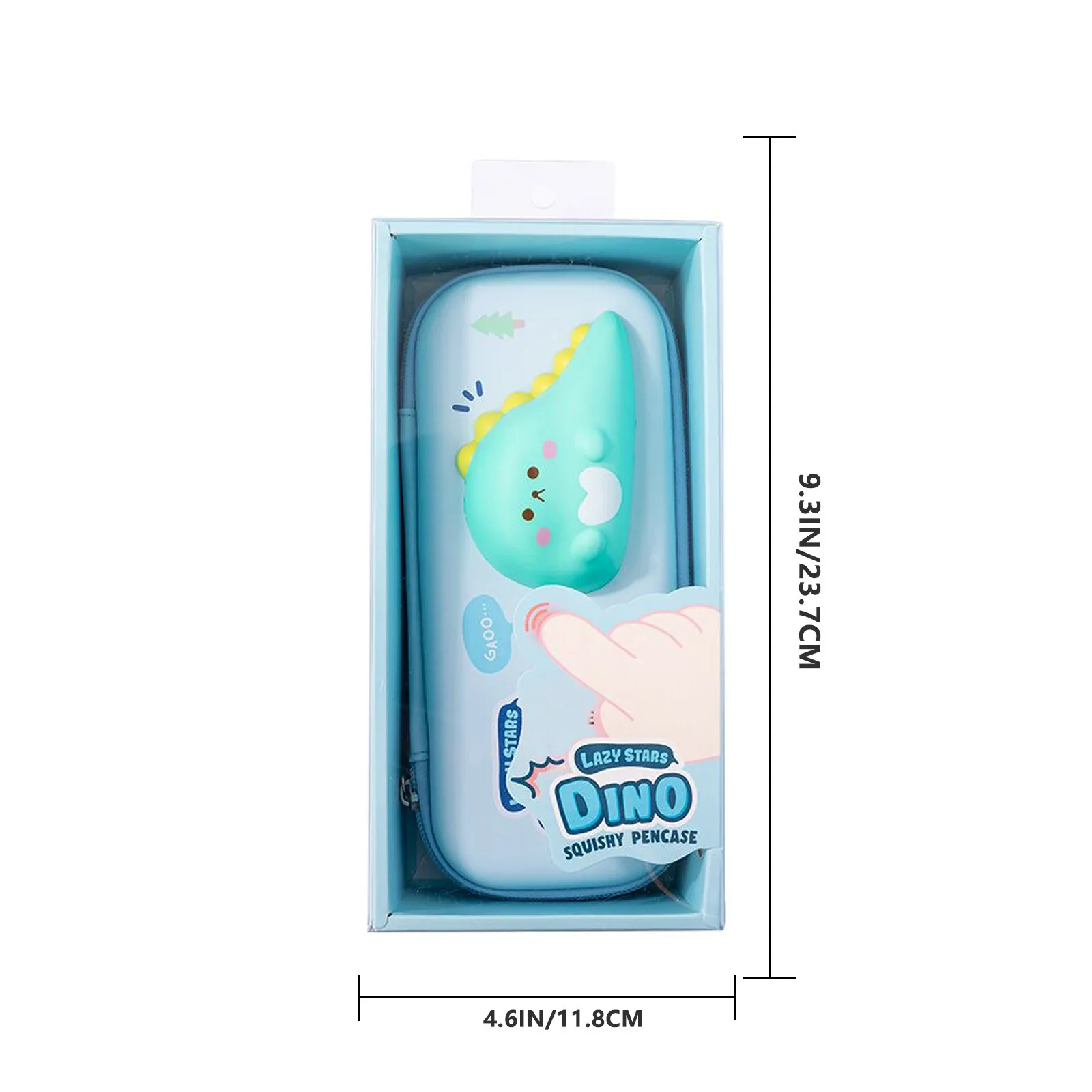 

Decompression cute cartoon large capacity creative student storage bag