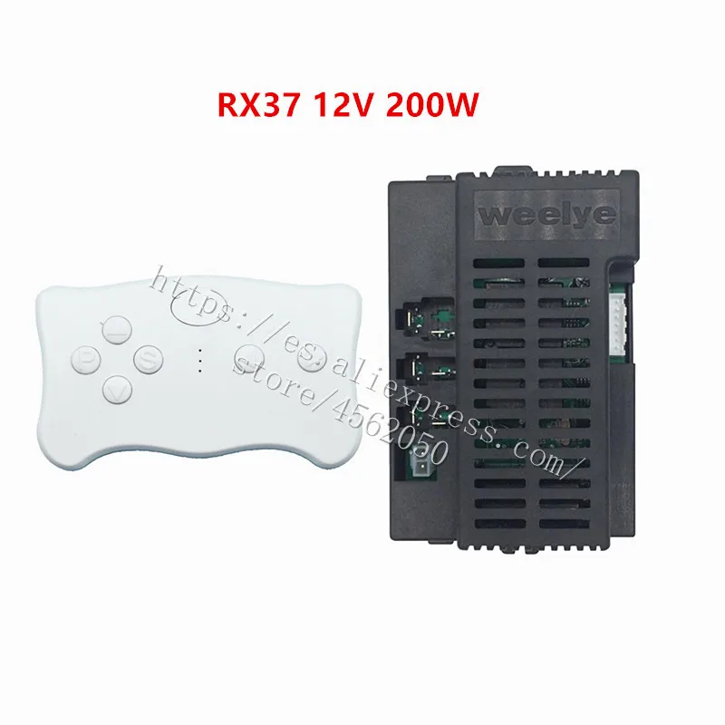 12 В RX37 Детский Электрический игрушечный автомобиль с дистанционным управлением, мощный пульт управления с плавным запуском, передатчик 2,4G