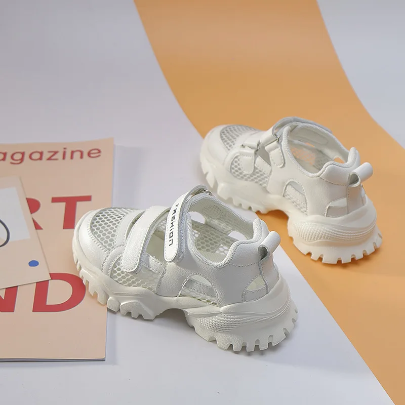 

16.5-19cm Kids Boys Girls Summer Sneakers,Breathable Mesh Platform Sneakers Kids, Little Girl Boy Running Shoes For Children