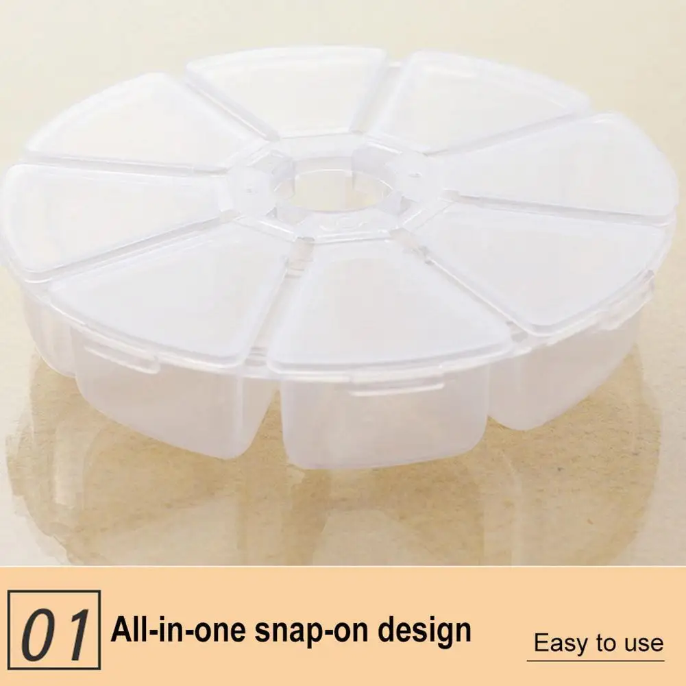 

Jewelry Boxs Portable Slot Organize Box Case Craft Beads Storage Box Beads Plastic Organizer For Jewelry Display 2021 Hot Sale
