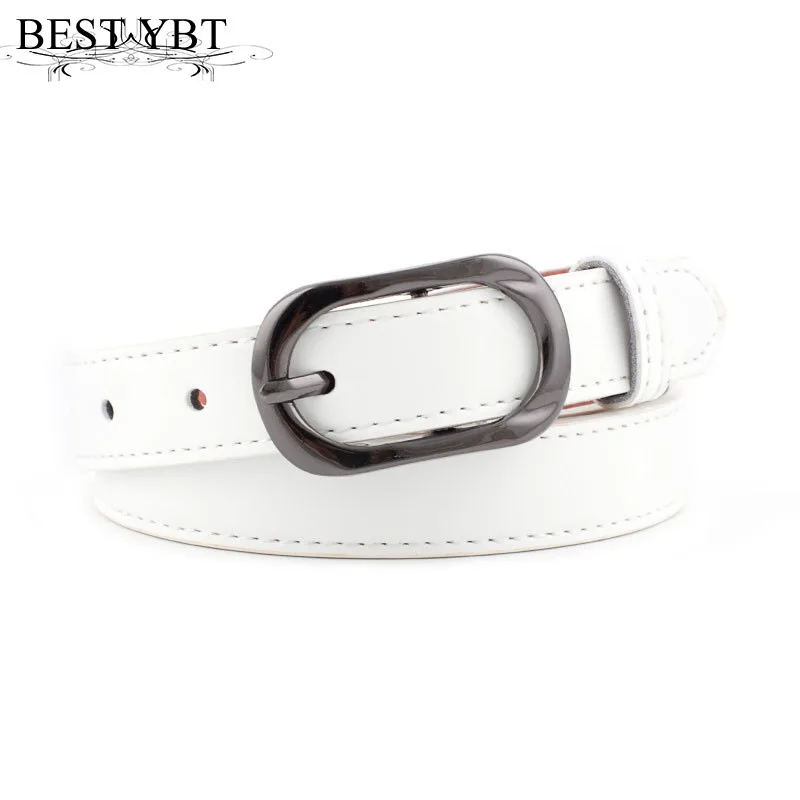 

Best YBT Women Imitation Leather Belt Alloy Pin Buckle Belt Fine Wild Models Decorative Simple Fashion Students Women Belt