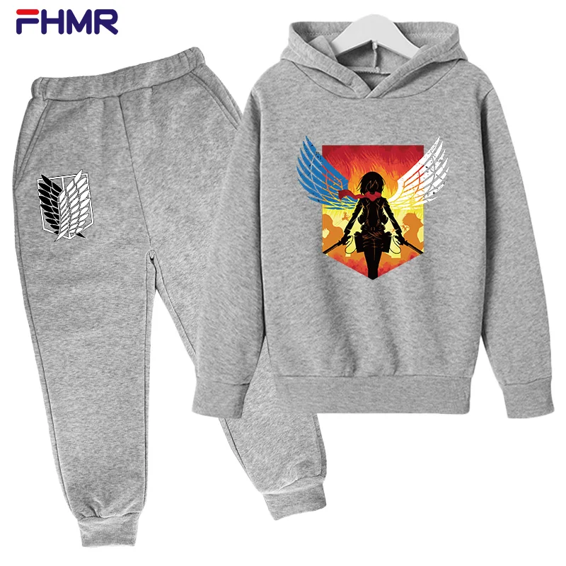 

Japan Anime Tokyo Ghoul Graphic Clothes Hoodie For Girls Boy Cartoon Kids Children Spring Autumn Teens 2Pieces 2021New Clothing