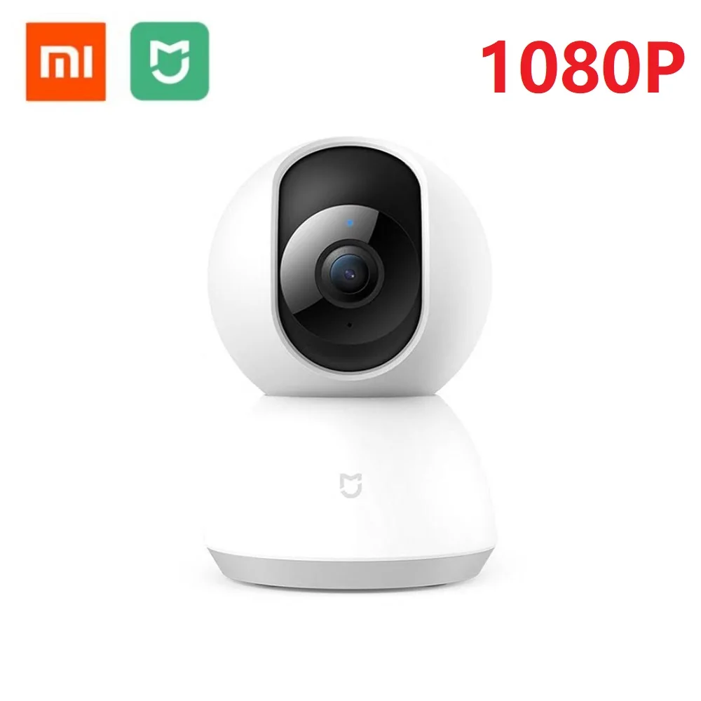 B Mijia camera Оригинальная смарт-камера Xiaomi Mijia, 1080 P, IP Cam, веб-камера, видеокамера, 360 угол обзора, Wi-Fi, беспроводная камера ночного видения, AI, улучшенное Обнаружение движения - Цвет: B Mijia camera