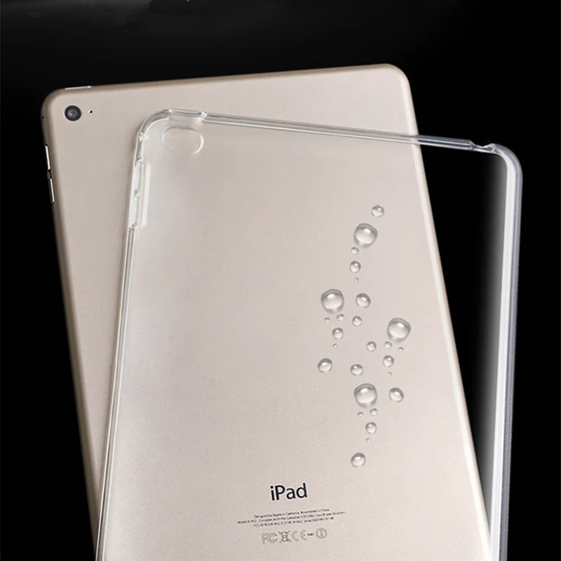 Силиконовый чехол для iPad Pro 11 12 9 2018 7 прозрачный мягкий бампер из ТПУ планшета 2 3 4 5