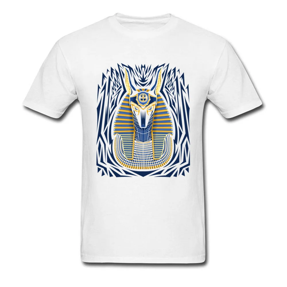 Потрясающая футболка с египетской маской мужские черные футболки хлопковая