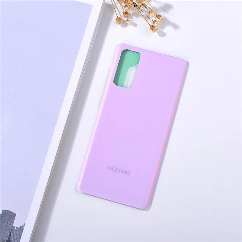 Оригинальный вентилятор SAMSUNG Galaxy S20FE S20 FE Editio Lite Пластиковая Задняя Крышка