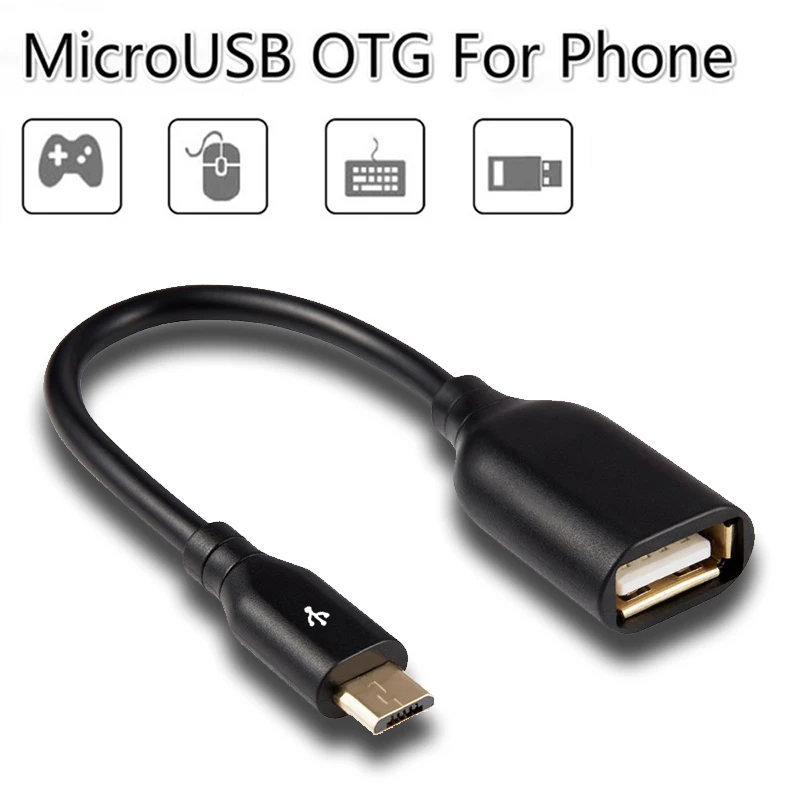 OTG Adapter Micro USB Cables OTG USB Cable Micro USB To USB for Samsung LG Sony Xiaomi Android Phone for Flash Drive