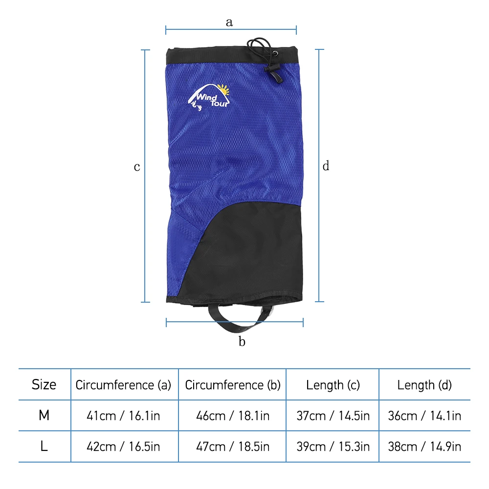 

Snow Gaiter Hiking Outdoor Hunting Walking Leggings Waterproof Hiking Skiing Climbing Outdoor Sport Men Women Leg Warmers