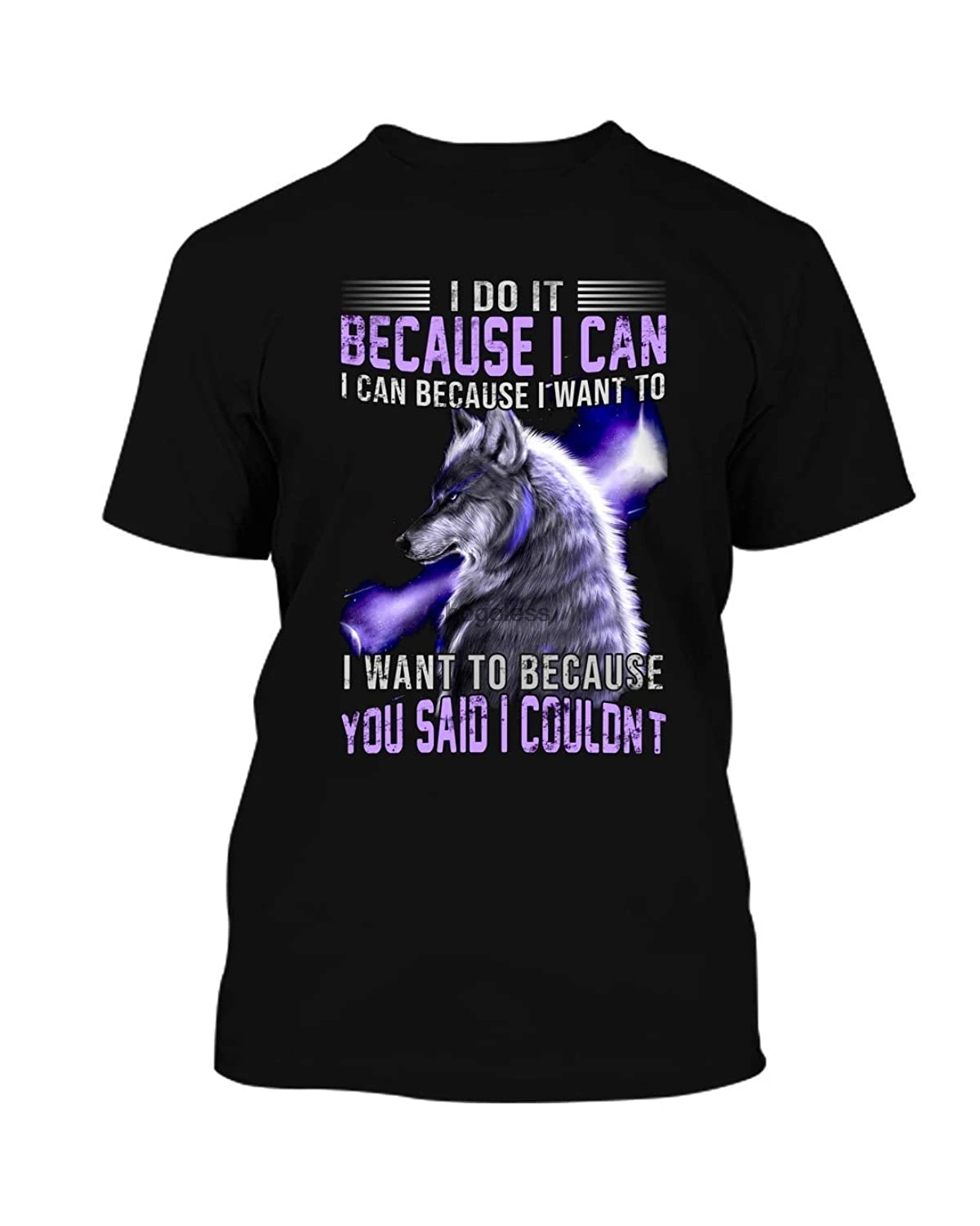 Волк я делаю это потому что могу хочу вы сказали не смогу футболку 157|Мужские