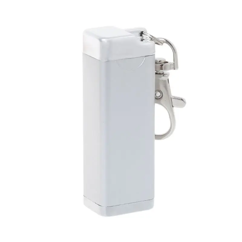 

Hot Portable Mini Pocket Keychain Ashtray Outdoor Beach Public Smoking Accessory