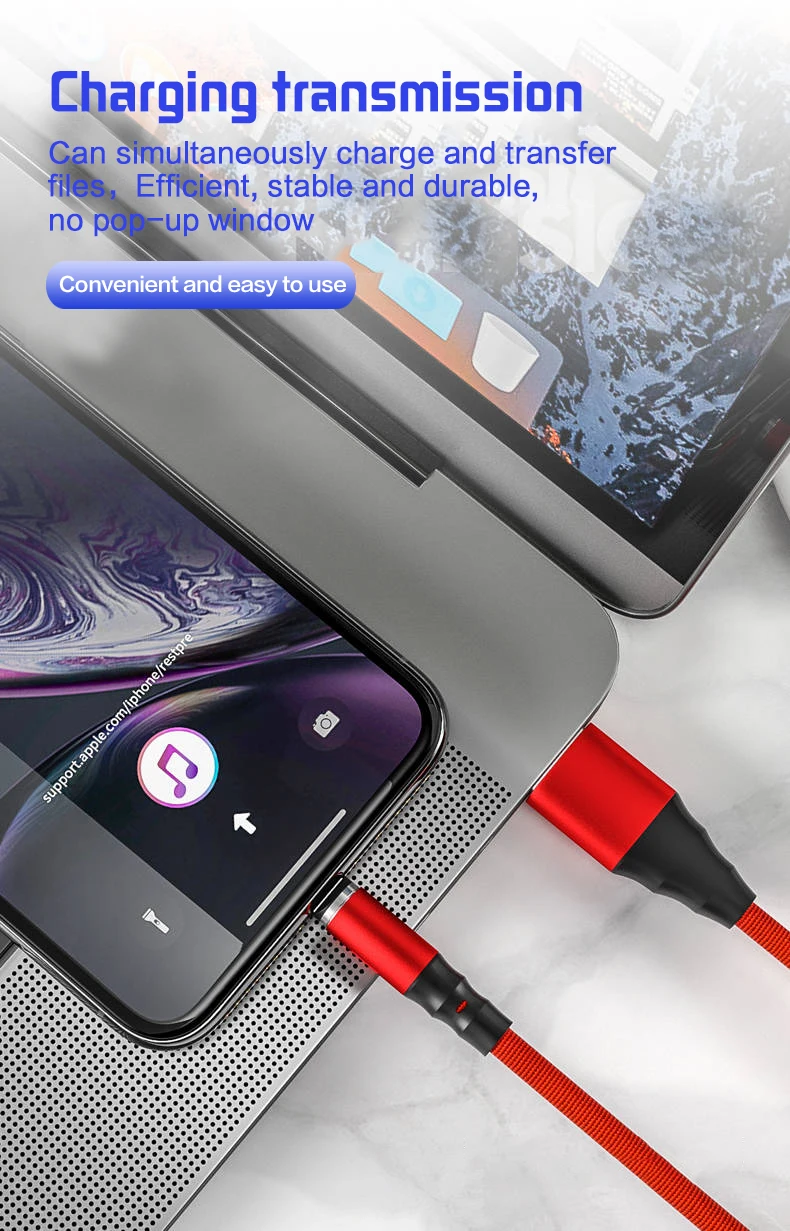 Магнитный Micro USB кабель для iPhone samsung Быстрая зарядка данных провод шнур магнитное зарядное устройство usb type C 1,2 m кабель для мобильного телефона