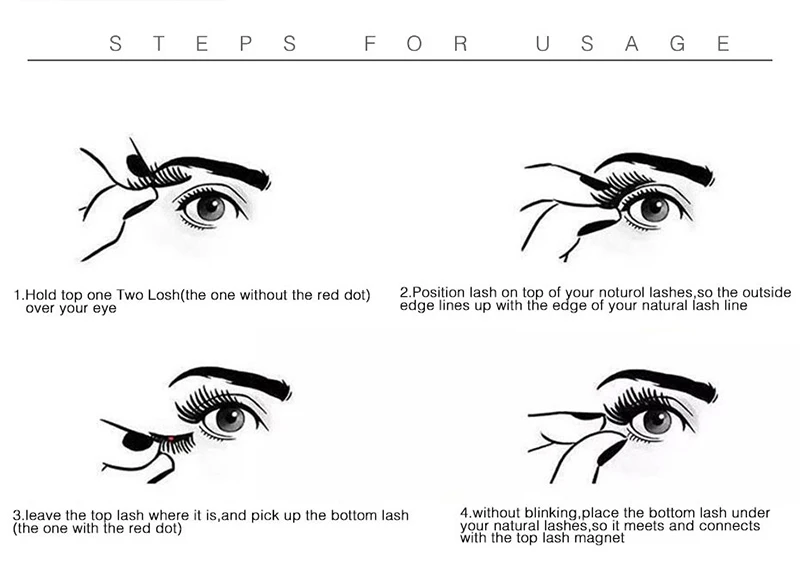 Новые Накладные ресницы на магнитах и магнитная подводка для глаз ручной работы