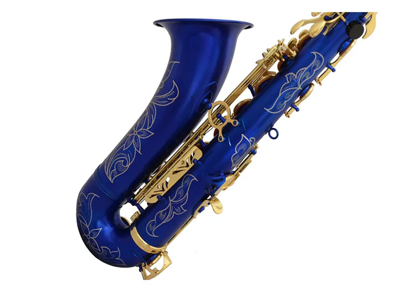 Профессиональные музыкальные инструменты Ievel тенор-саксофон синий золотой ключ лаковый саксофон мундштук и искусство