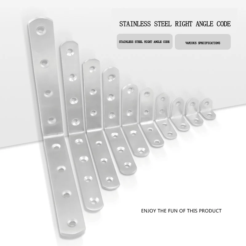 Высокое качество нержавеющая сталь l образный угловой код правая угловая скобка