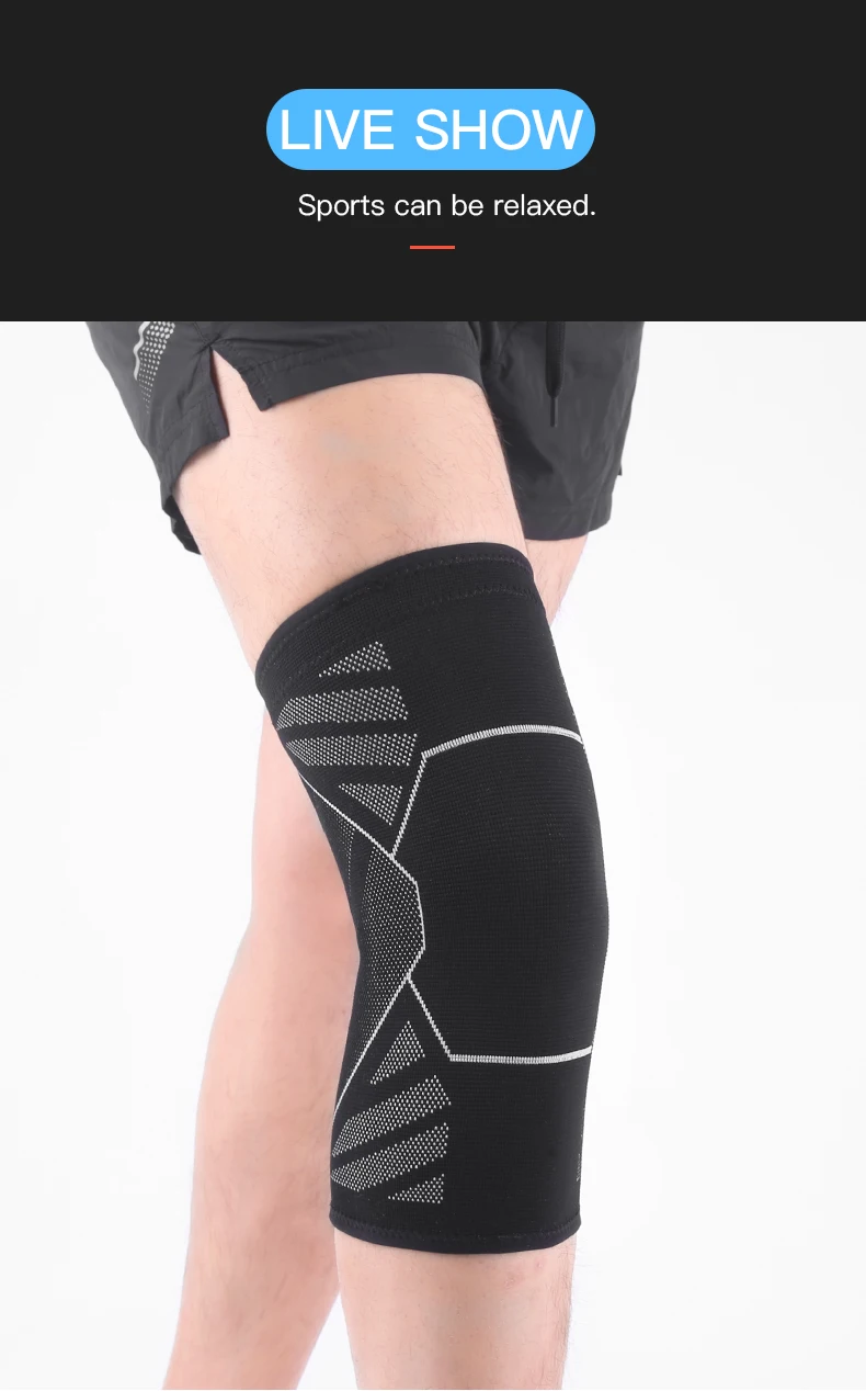 1 шт. наколенники для мужчин и женщин эластичные Нейлоновые Спортивные