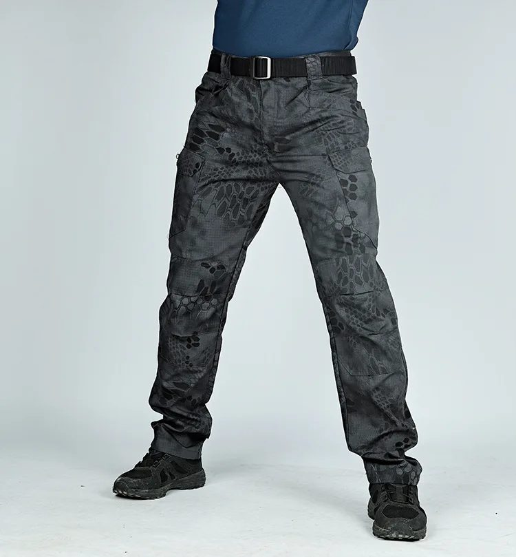 Брюки-карго мужские тактические штаны в стиле милитари наколенники спецназ