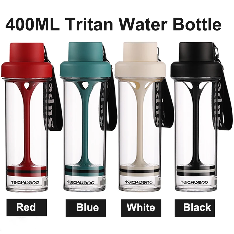 400 мл Новое поступление 4 цвета пластиковый стеклянный длинный фильтр лимонный