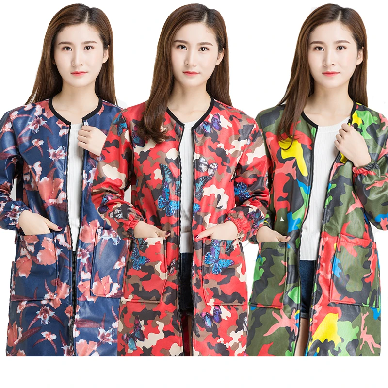 Зимняя одежда для ухода за домашними питомцами стрижка рабочая халат