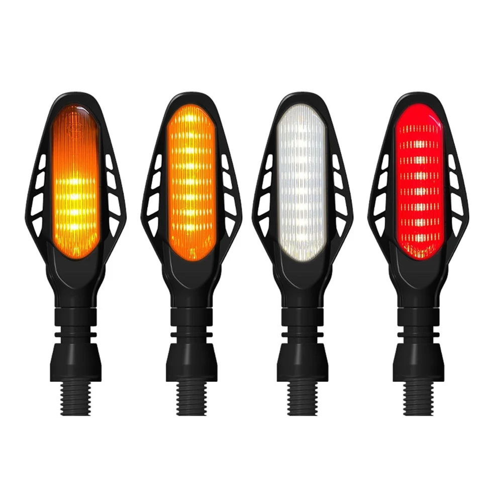 

New Arrivals 12v Motorcycle Turn Signal Light Flowing Led Indicators Tail Light Dune Buggy Brake Light Motorcycle Accessories